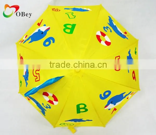 New arrival cute kid umbrella with dolphin