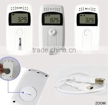 Gsm temperature humidity data logger CE ISO RHOS APPROVED RC-4HC