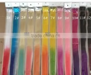 pretty red wine color hair pink hair crazy color cheap synthetic grizzly rooster feathers i tip hair extension