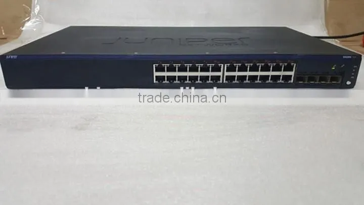 EX3400-48T EX3400 48-port 10/100/1000BASE-T, 4 x 1/10GbE SFP/SFP+, 2 x 40GbE QSFP+, redundant fans, front-to-back airflow