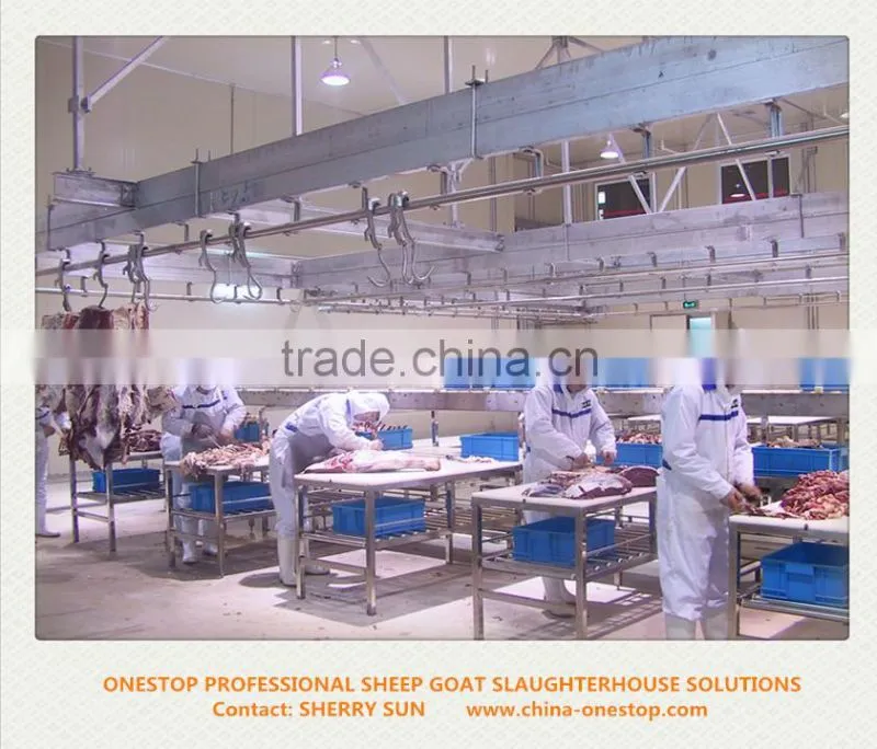goat slaughter processing line equipment