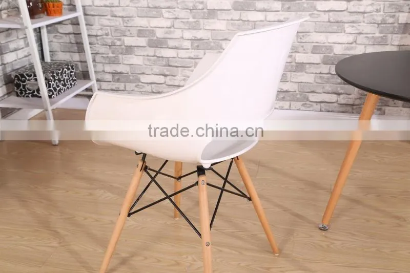 Crust dining room plastic fiber chair PW007