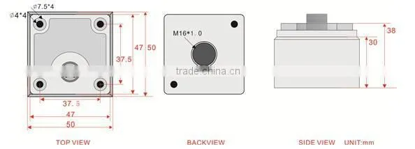 MEMS Vibration Testing Digital Output Vibration Transducer High Shock Resistence