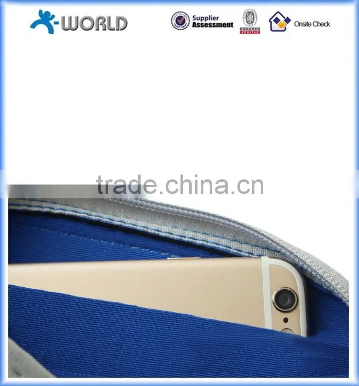Zipper Pockets Water Resistant Waist Bag Water Bottle Waist Pack for Running