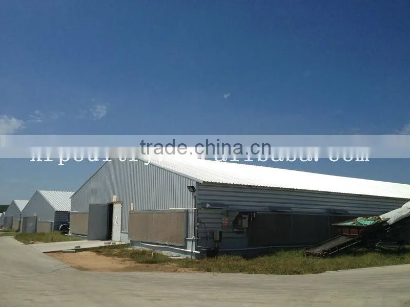 prefab chicken house stainless steel tube building