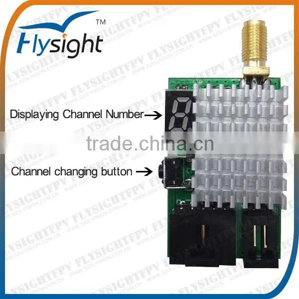 B524 Wireless Ultra Light Audio Video RC Camera Transmitter Projector For Radiocontrolled Truck