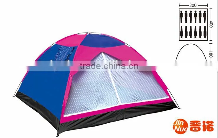 10 person single layer 8.5mm Fiberglass Pole Travel tent