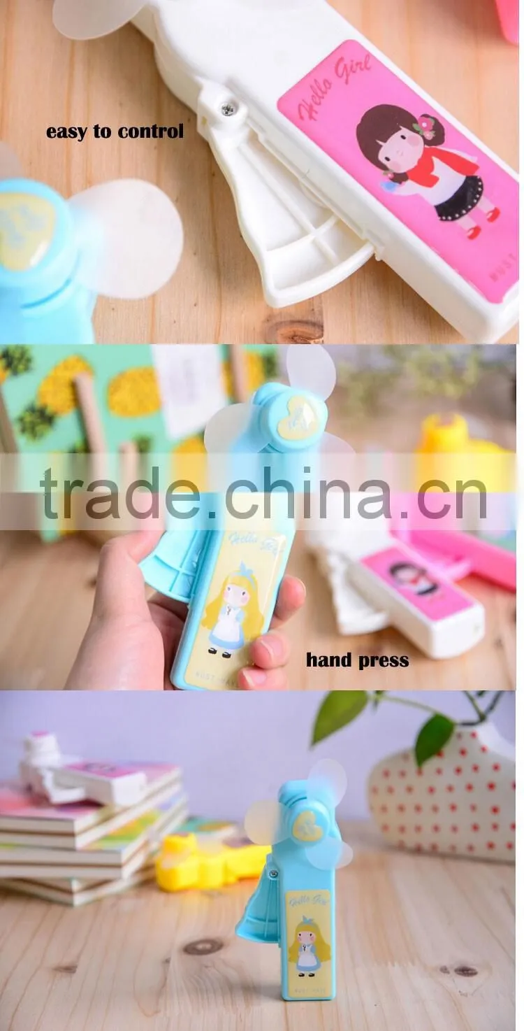 Custom design mini cooler breeze fan toys for sale