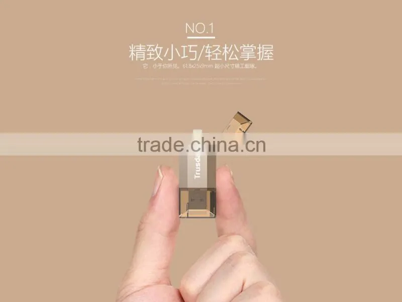 usb flash drive custom logo MFi certified idiskk OEM i flash drive for iPhone7