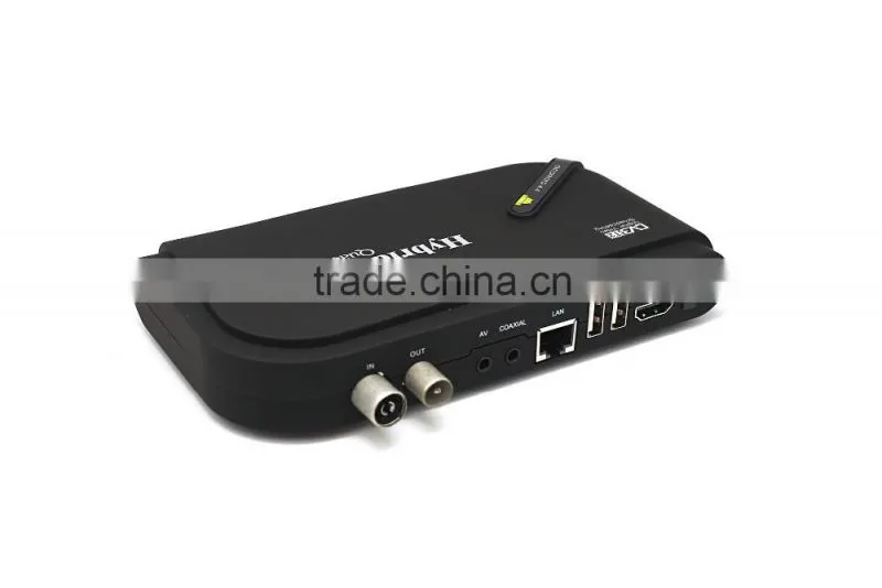 Android quad core amlogic s805 android 4.4 hybrid tv box dvb-t2 decoder
