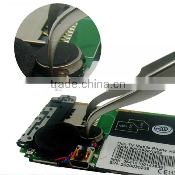 BEST BST-15L Stainless Steel Highly Precise Bright repair tool Tweezers