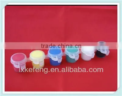 wholesale acrylic paint/5ml 6-strip Pots water color