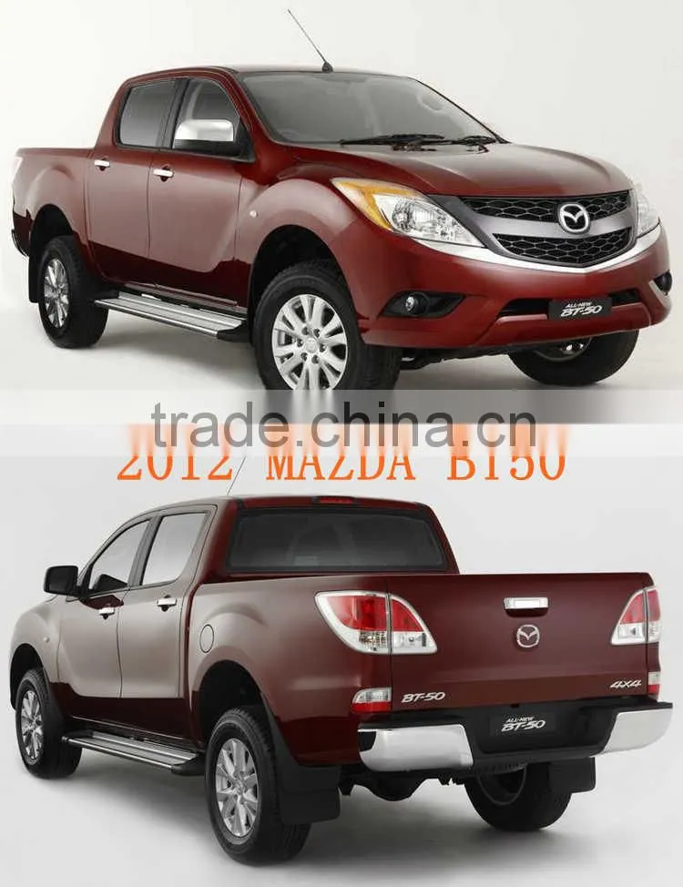 MAZDA BT-50 BT 50 PRO 2012 2013 TAIL LIGHT REAR BACK LAMP CHROME COVER TRIM