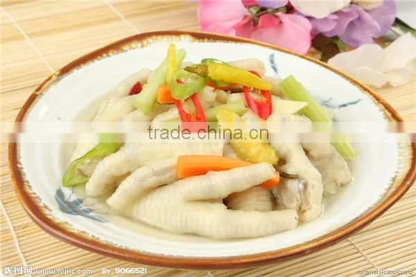 crisy chicken feet frying production line