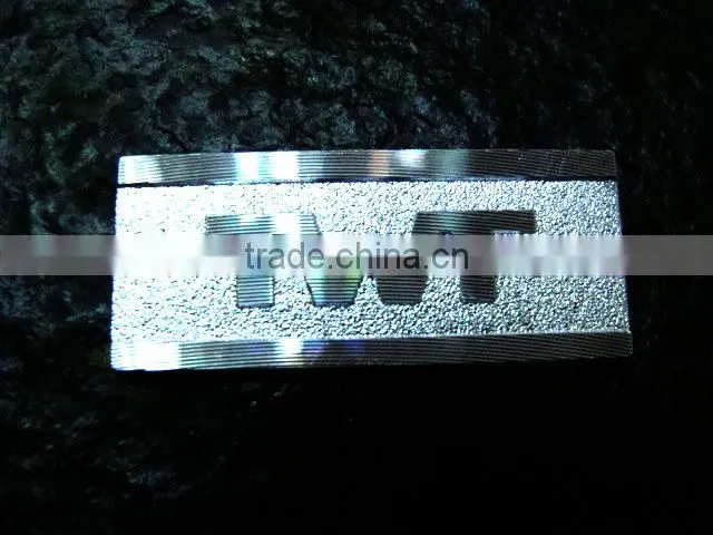High quality custom self adhesive metal nameplates