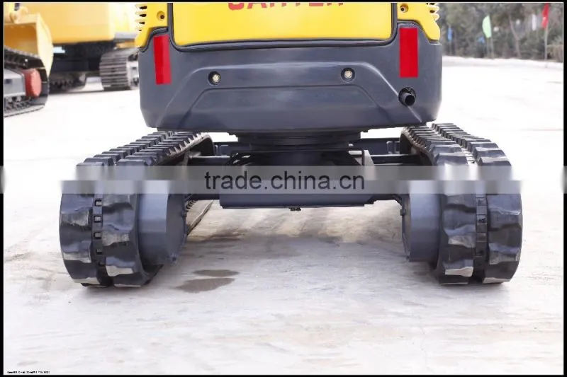 China Cheap Super Quality 1.6 Ton Small Zero Tail Excavator , CE / ISO Certificate, CT16-9 D
