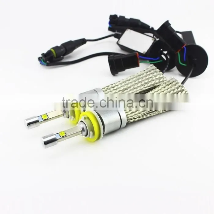Fanless 4800 lumen led headlight for w203