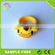 Beautiful And Lovely Soft Pvc Finger Ring For Kids