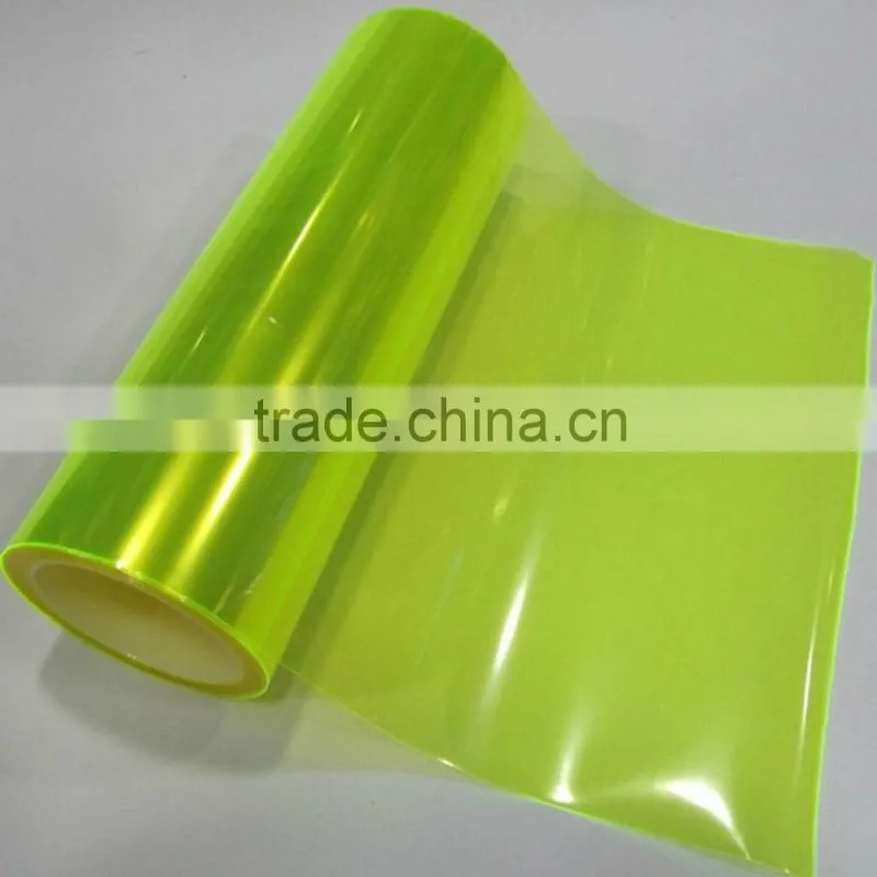 2016 best sell transparent color Packaging Film Usage And Transparent PVC Plastic Film