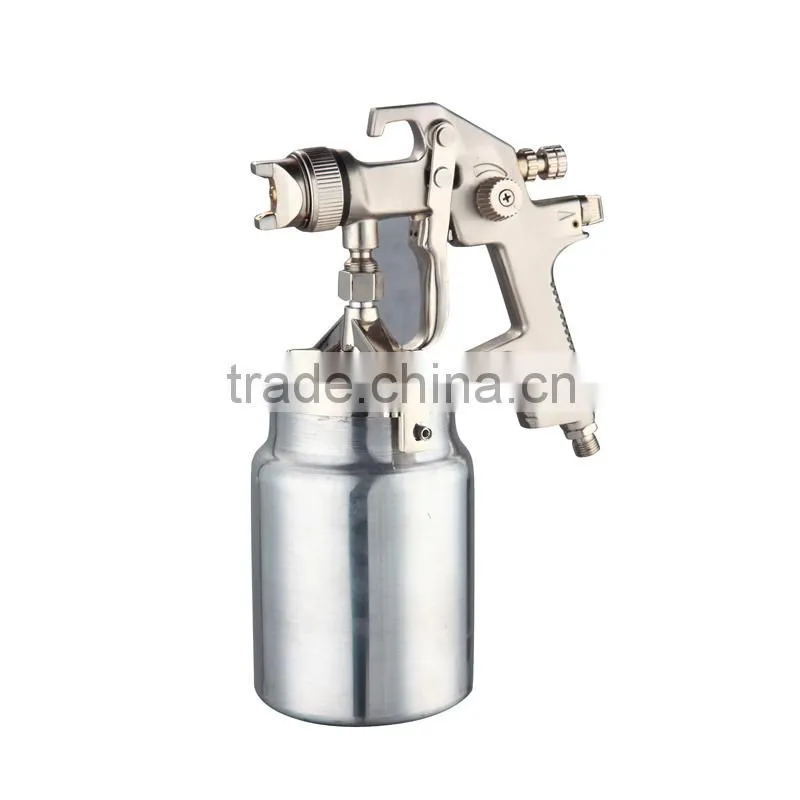 High Quality 1000ml aluminium cup suction type air paint gun
