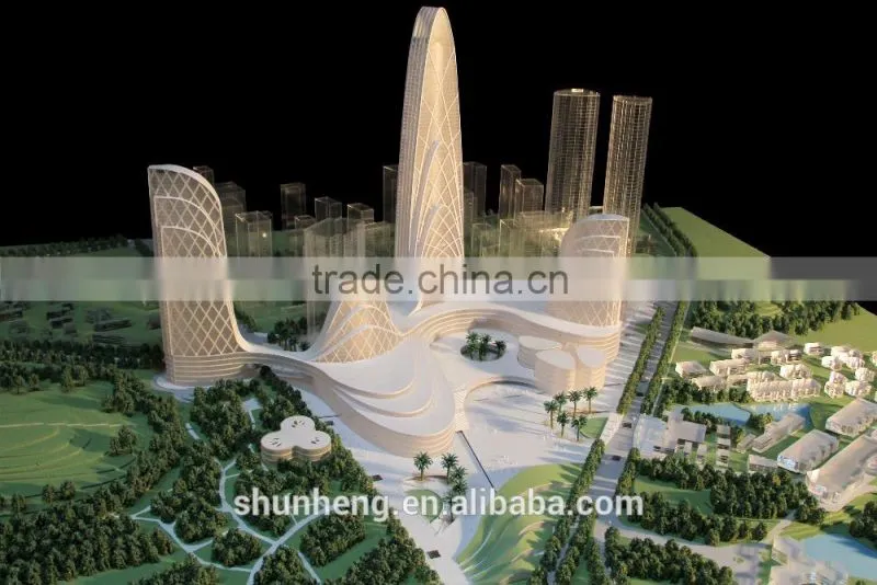 architectural building scale model making big manufacturer in China
