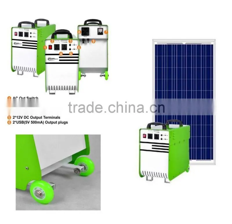 500W Movable Solar Power System