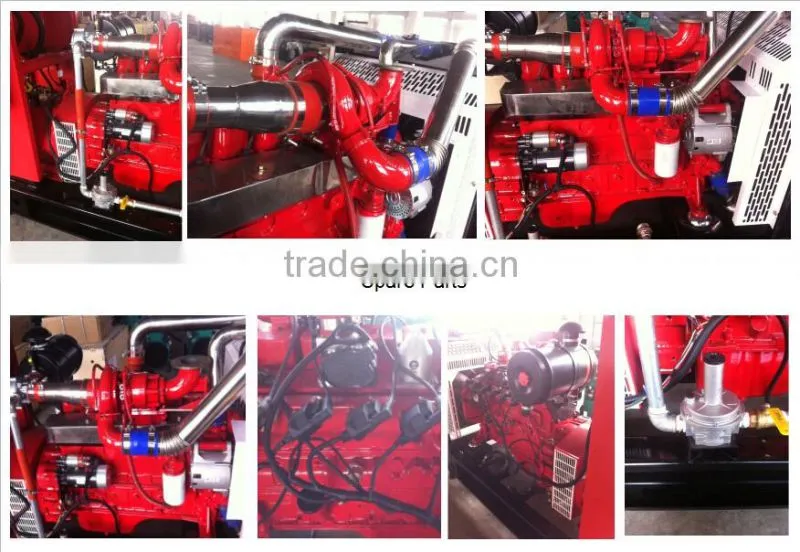 Low noise!! 80kw power natural gas generatormanufacture price for sale