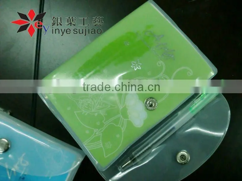 PVC Cover NotePad with Customized Logo