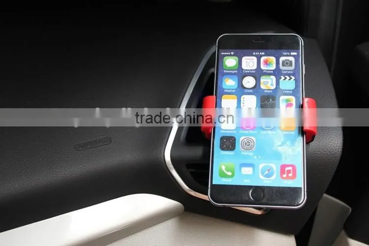 Universal gps navigator holder multi colors airflow Vent mount mobile phone