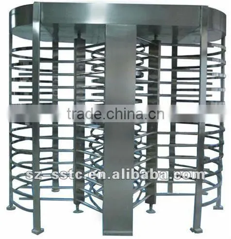 Turnstile Pedestrian Barrier of Full-Height Turnstile Gate