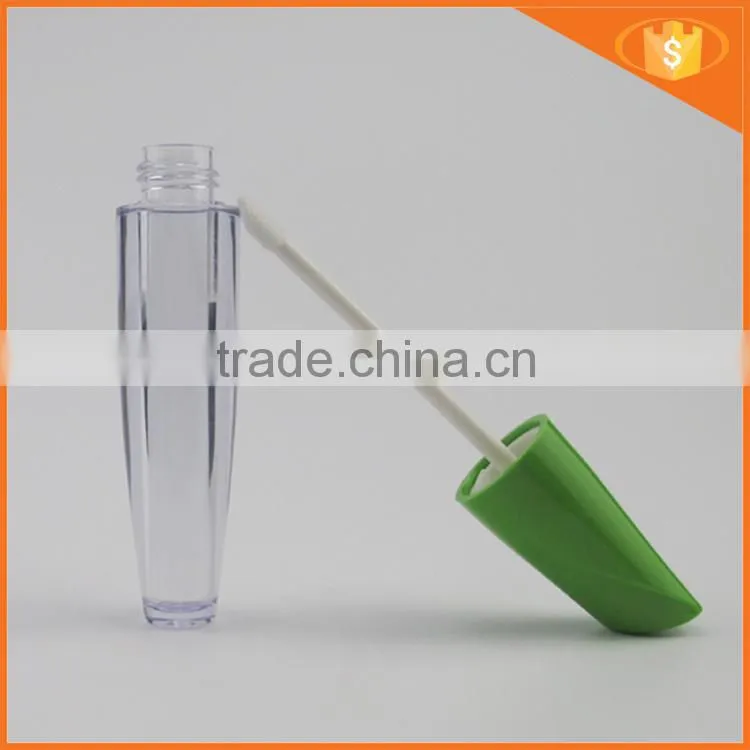 Cosmetic Empty Case & Container for lip gloss tube with brush