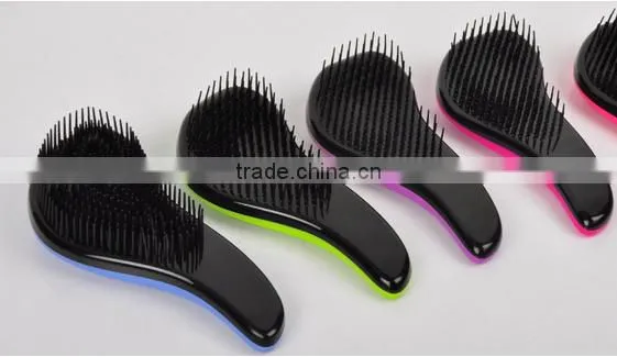 Salon Styling Hair Brush Comb Magic Detangling Shower Handle Tangle Hairbrush