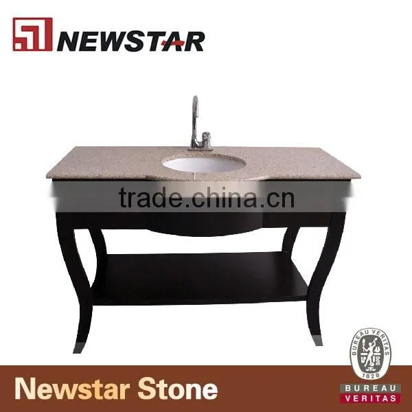 Solid wood hotel bathroom Vanity Base