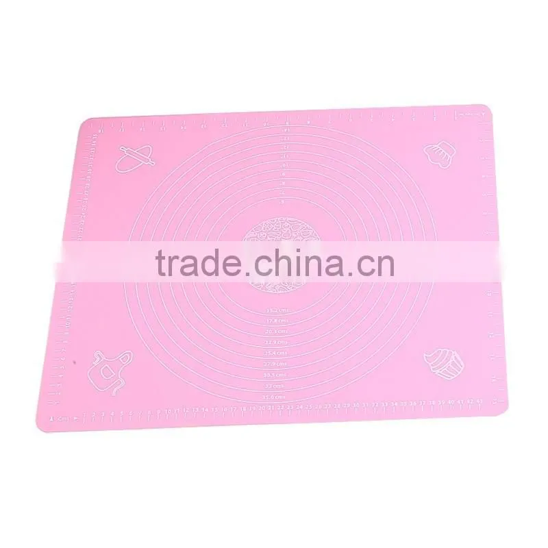 EC057AM Non-stick silicone Work Rolling baking mat, silicone pastry mat with Measurements