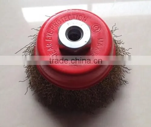 steel wire cup brush
