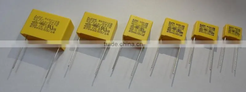 Typical application antenna coupling and Line by pass components interference suppression capacitors