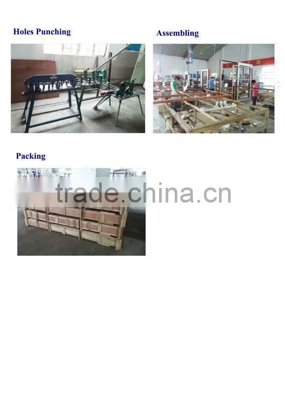 High quality hardware frameless spring door