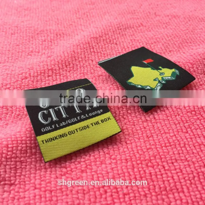 Soft clothing label,double sides garment label