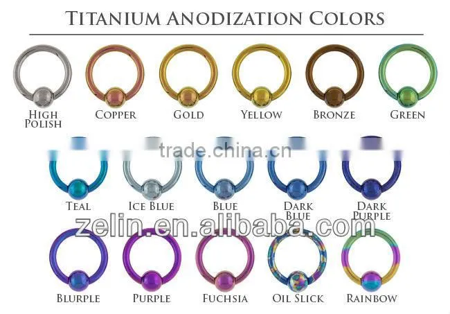 titanium flat back labret ring lip rings body piercing jewelry