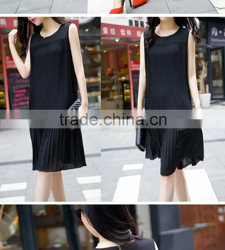 Chiffon O-neck Maternity dresses for office Summer Loose