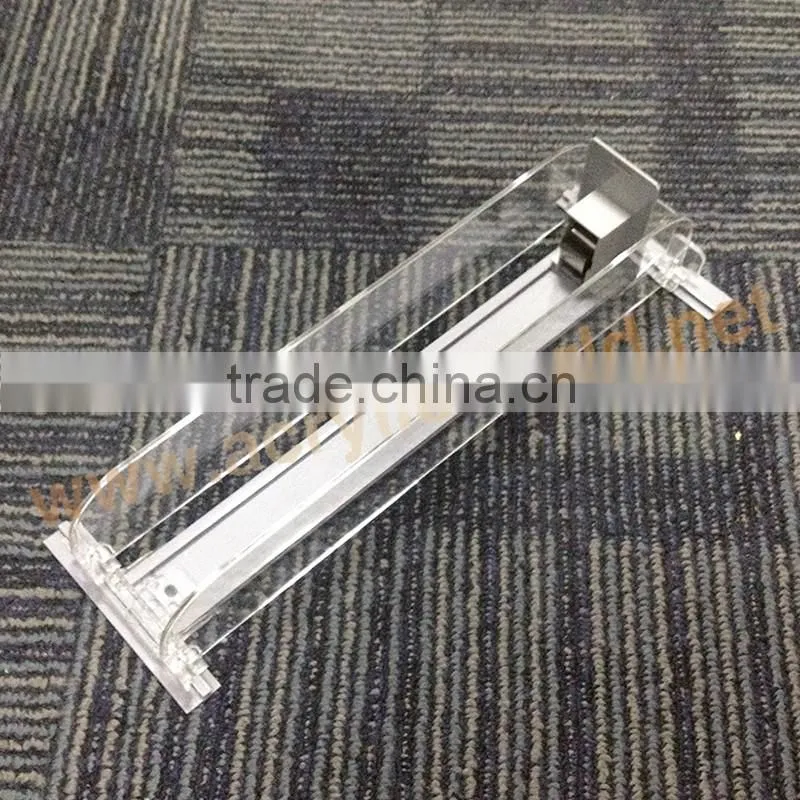 Cigarette Pack Pusher Shelf Kit includes slides/ frame shelf with fixed width pushers