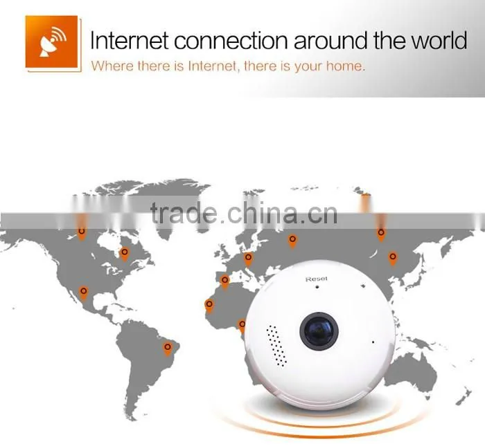 1.3MP HD security lamp hidden camera