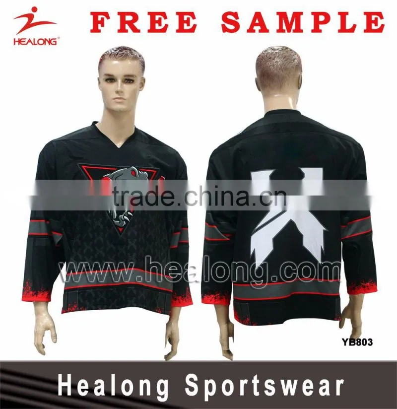 Cheap Custom Team Sets Embroidery Ice Hockey Shirts Jerseys China