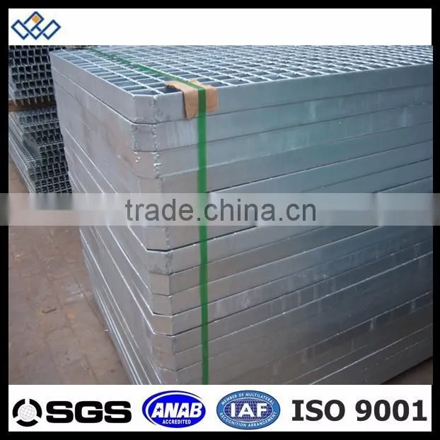 plain galvanized durable i bar type steel grating