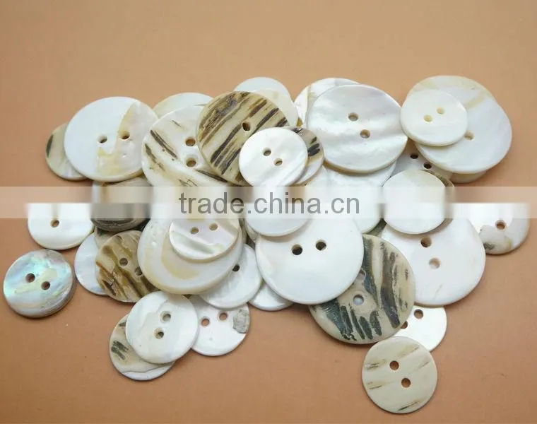 Real Natural Agoya Shell Buttons for Clothes