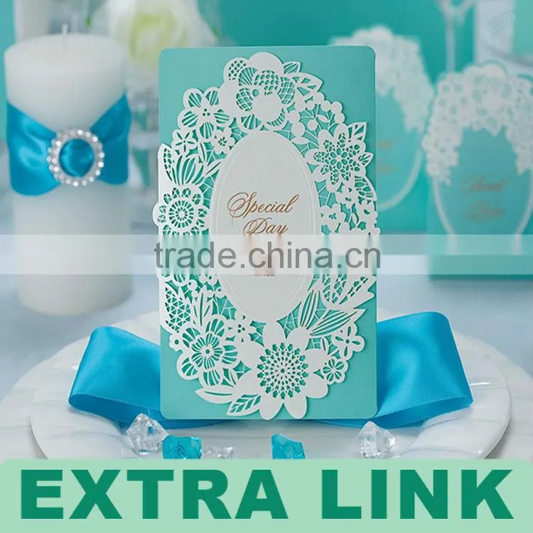 Alibaba Express Custom Logo Printed Handmade Greeting Card