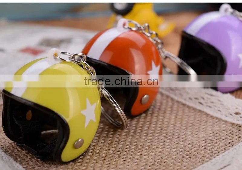 New motorcycle helmet custom keychain horseman keychain helmet keychain