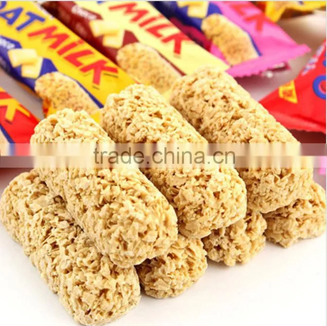 SANTA Crispy Milk&Choco Flavour oat chocolate biscuit bar