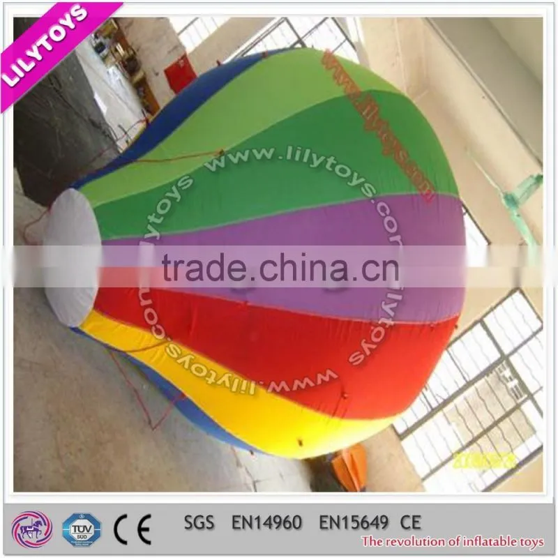 Large colorful lead free advertising inflatable human ball/inflatable balloon for event