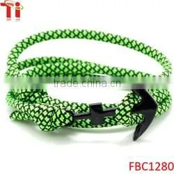 New deisgn braided rop bracelet, cotton friendship bracelets cotton cord bracelet